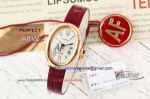 Replica AF-Cartier Baignoire Swiss Quartz Movement Rose Gold Case 